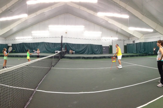 Tennis at Saw Creek Estates. The Poconos 5-star, four seasons recreational community.