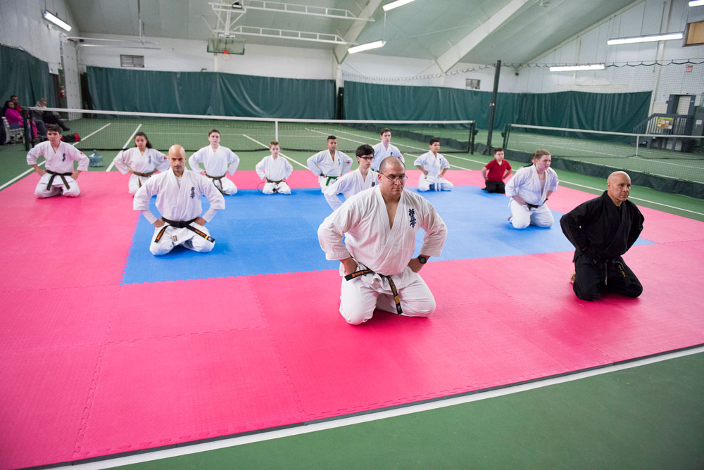 Karate at Saw Creek Estates. The Poconos 5-star, four seasons recreational community.