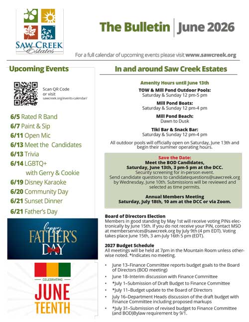 JUNE BULLETIN