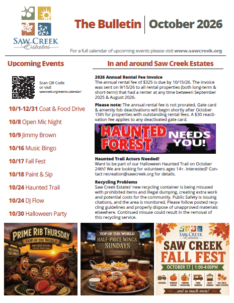 OCTOBER BULLETIN